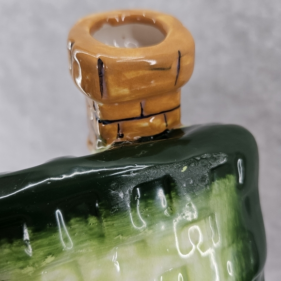 Imperfect Ceramic Cottage Tea Light Candle Holder House Figurine With Teapot - Picture 12 of 16